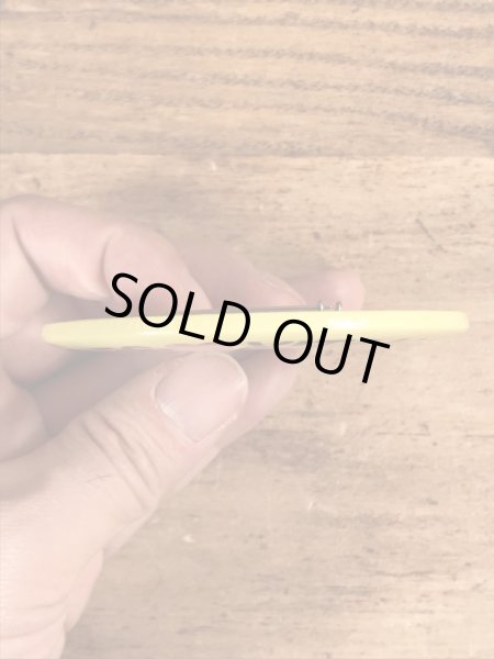 70’sの企業物のスマイルフェイスのヴィンテージの缶バッチ