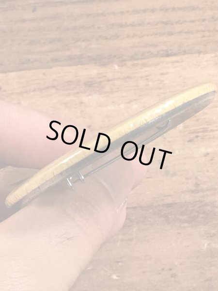 70年代頃の企業物のスマイルのビンテージの缶バッジ