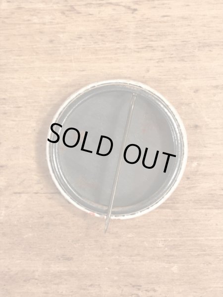 70’sの選挙時のスマイルフェイスが描かれたヴィンテージの缶バッチ