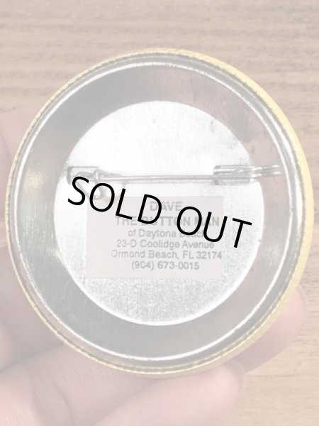 70年代頃の企業物のスマイルのビンテージの缶バッチ