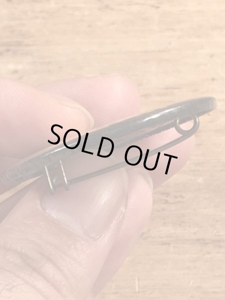 70年代頃のスマイルのキャラクターのビンテージの缶バッジ