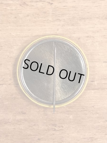 70’sのCason Dam.76 Gov.のスマイルのヴィンテージの缶バッチ