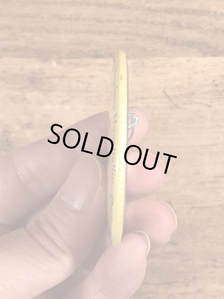 70年代頃の企業物のスマイルのビンテージの缶バッチ