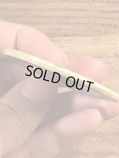 70’sのScabs Ugh!のスマイルフェイスのヴィンテージの缶バッチ