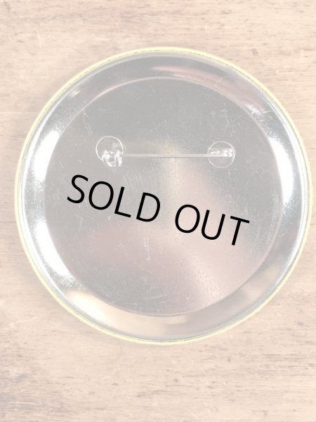 70’sの企業物のスマイルフェイスのヴィンテージの缶バッチ