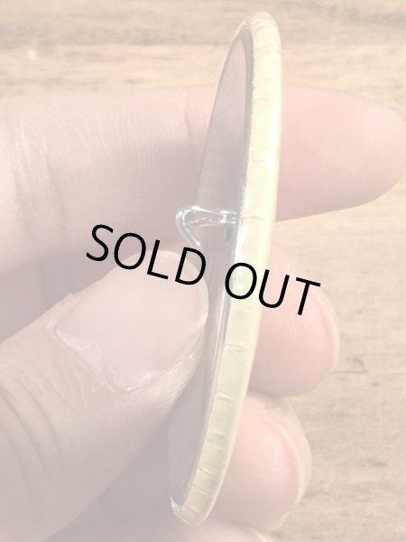 70’sのScabs Ugh!のスマイルフェイスのヴィンテージの缶バッチ