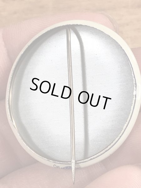 70年代頃のMcGovernのスマイルフェイスのビンテージの缶バッジ