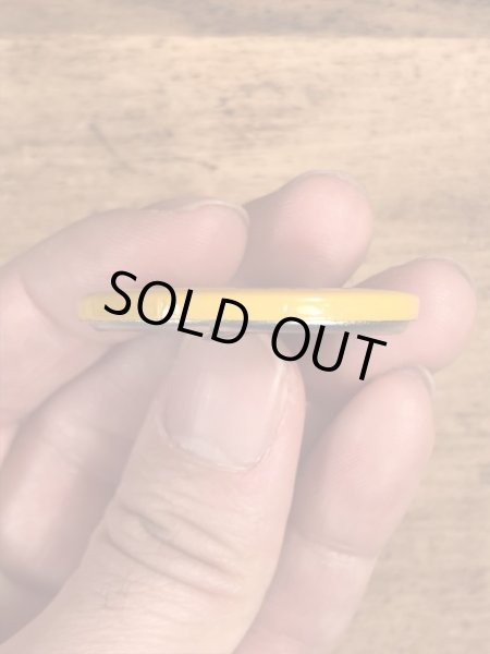 70’sの企業物のスマイルフェイスのヴィンテージの缶バッチ