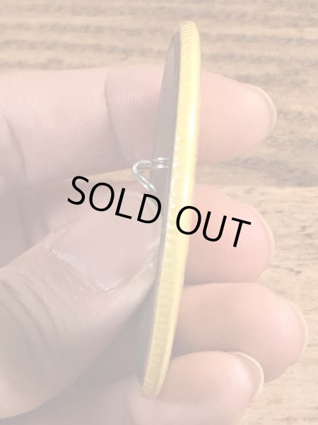 70’sの企業物のスマイルフェイスのヴィンテージの缶バッジ