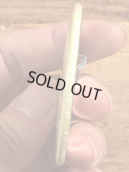 70年代頃のScabs Ugh!のスマイルのビンテージの缶バッジ