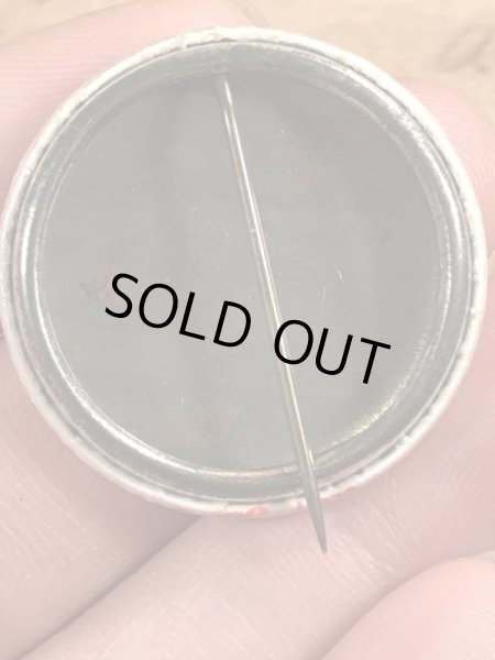 70’sの選挙時のスマイルフェイスが描かれたヴィンテージの缶バッチ