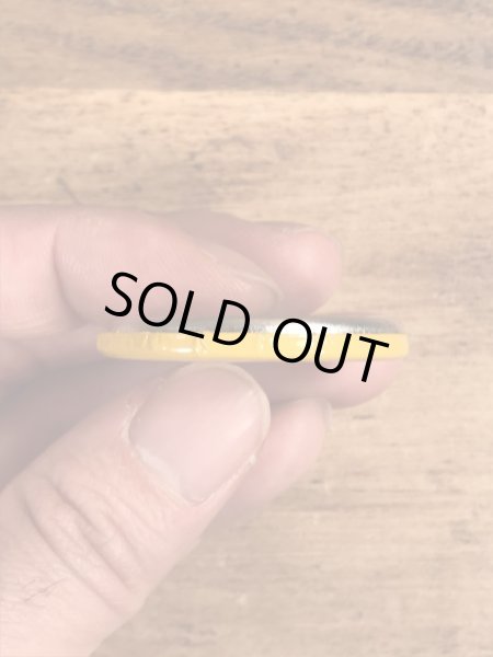 70’sの企業物のスマイルフェイスのヴィンテージの缶バッチ