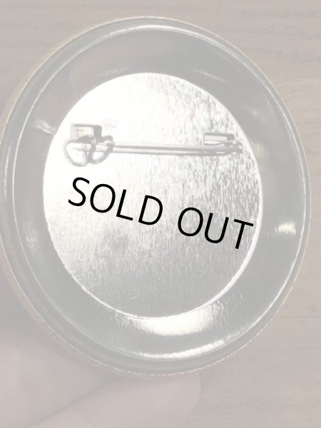 70’sの企業物のスマイルフェイスのヴィンテージの缶バッチ