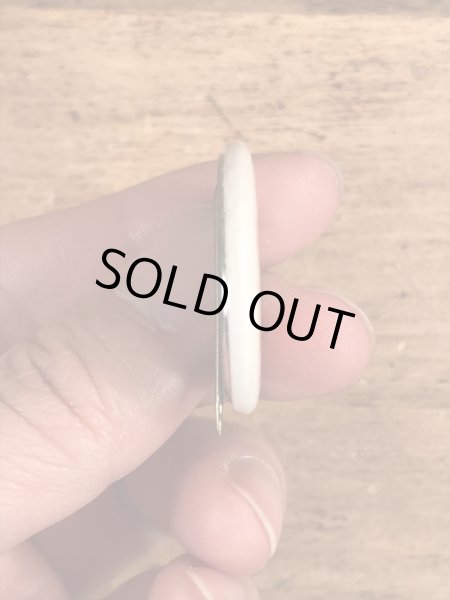 70年代頃の選挙時のスマイルが描かれたビンテージの缶バッジ