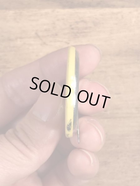 70年代頃のCason Dam.76 Gov.のスマイルフェイスのビンテージの缶バッジ