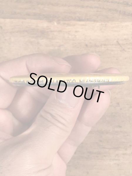 70’sの企業物のスマイルフェイスのヴィンテージの缶バッチ