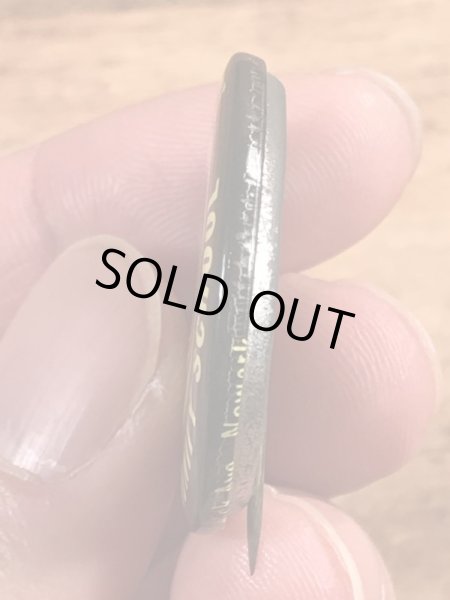 70年代頃のハイスクールのスマイルフェイスが描かれたビンテージの缶バッジ