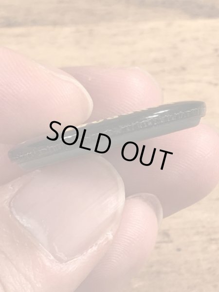 70年代頃のハイスクールのスマイルフェイスが描かれたビンテージの缶バッジ