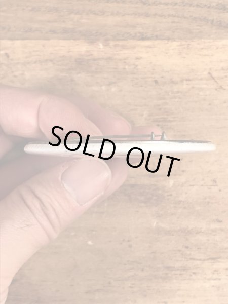 70’sの企業物のスマイルフェイスのヴィンテージの缶バッチ