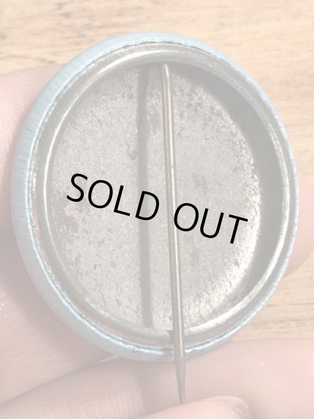 70’sのスマイルフェイスのヴィンテージの缶バッチ