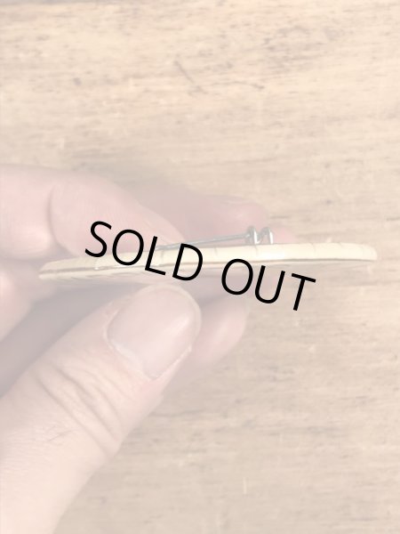 80’sの選挙時のスマイルフェイスのヴィンテージの缶バッジ