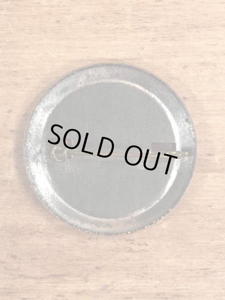 70’sのスマイルフェイスのキャラクターのヴィンテージの缶バッチ