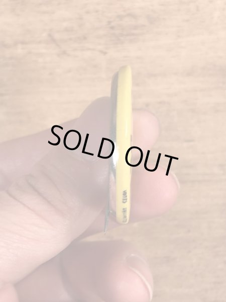 70年代頃のCason Dam.76 Gov.のスマイルフェイスのビンテージの缶バッジ