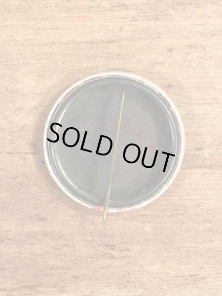 70’sの選挙時のスマイルフェイスが描かれたヴィンテージの缶バッチ