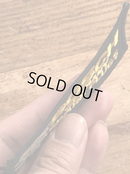 70年代頃のボッシュスパークプラグのビンテージの刺繡ワッペン