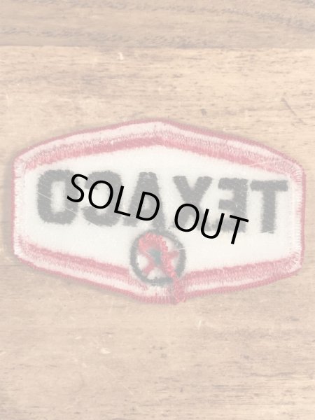 70’sのテキサコのヴィンテージの刺繡パッチ