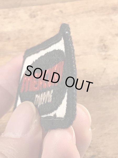 70年代頃のマーキュリーマリンのビンテージの刺繡ワッペン