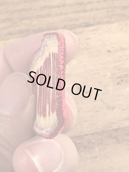 70’sのDu Pontのヴィンテージの刺繡パッチ