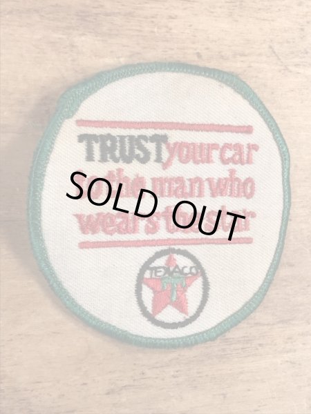 70年代頃のテキサコのビンテージのワッペン