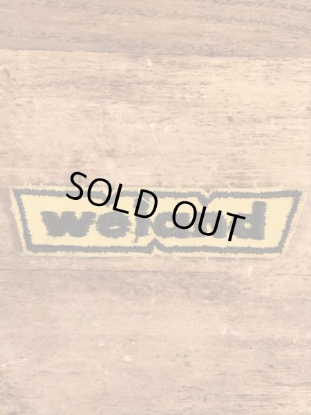 70年代頃のWeiandのビンテージの刺繡ワッペン