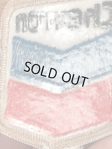 70’sのシェブロンのヴィンテージの刺繡パッチ