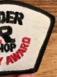 70'sのRyder Shop Safety Awardのヴィンテージの刺繡パッチ