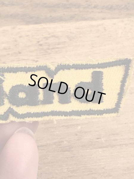 70’sのWeiandのヴィンテージの刺繡パッチ