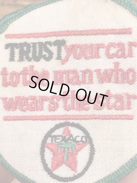 70年代頃のテキサコのビンテージのワッペン