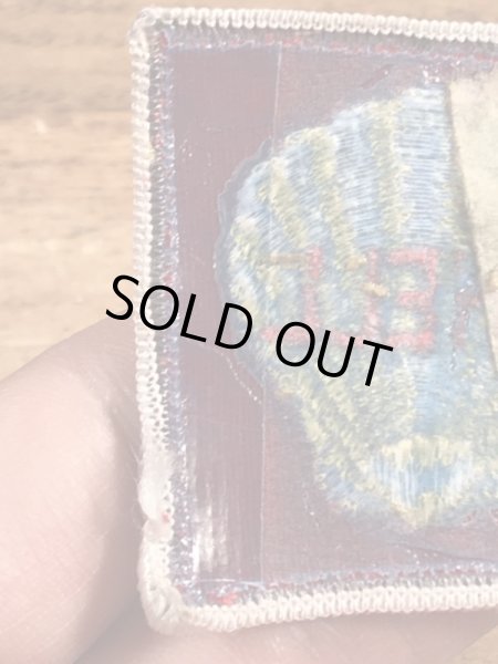 70’sのShellのヴィンテージの刺繍ワッペン