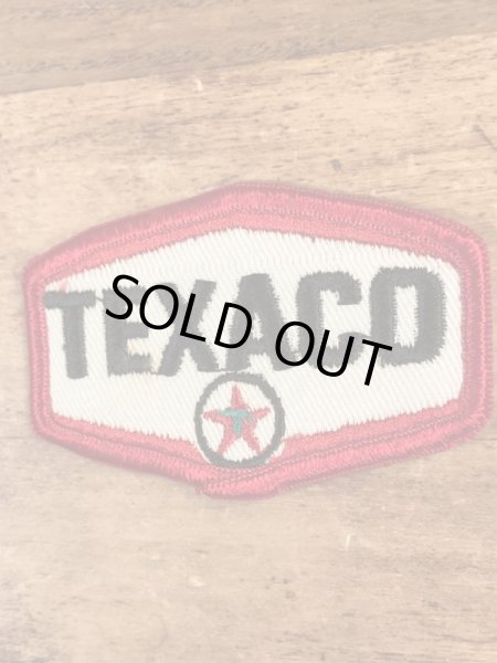 70’sのテキサコのヴィンテージの刺繡パッチ