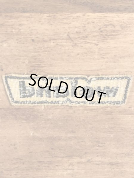 70’sのWeiandのヴィンテージの刺繡パッチ