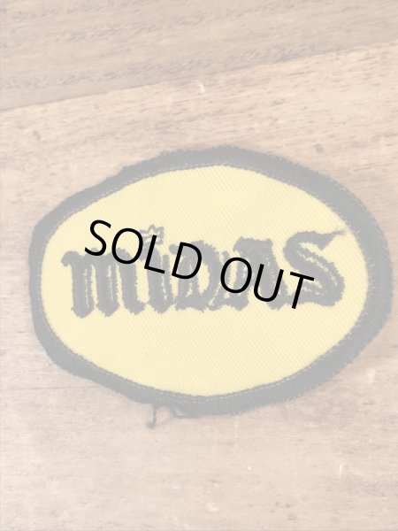 70’sのMidasのヴィンテージの刺繡パッチ