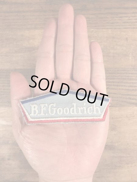 70年代頃のBFグッドリッチのビンテージの刺繡ワッペン