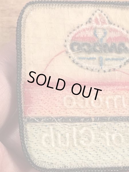 〜70’sのAmocoモータークラブのヴィンテージの刺繡パッチ