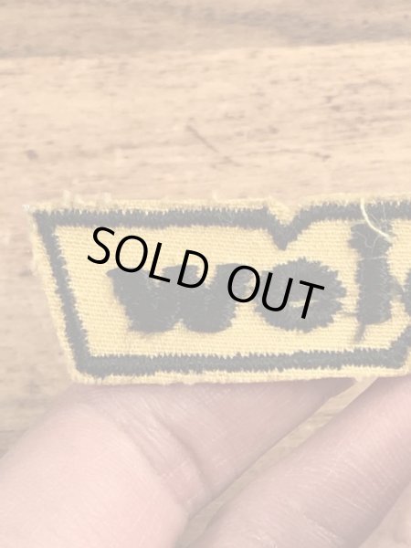 70年代頃のWeiandのビンテージの刺繡ワッペン