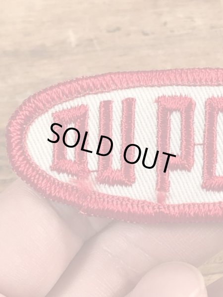 70年代頃のデュポンのビンテージの刺繡ワッペン