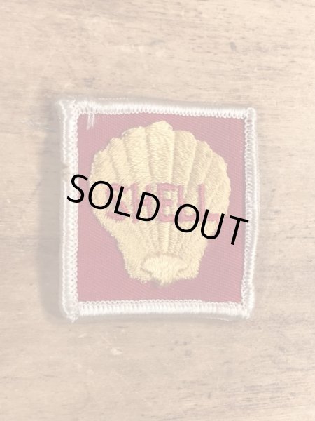 70年代頃のシェルオイルカンパニーのビンテージのワッペン