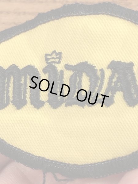 70年代頃のMidasのビンテージの刺繡ワッペン