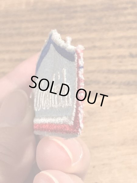 70年代頃のBFグッドリッチのビンテージの刺繡ワッペン