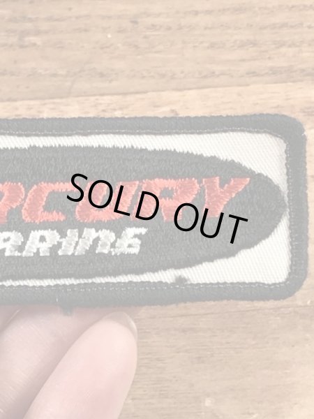 70’sのマーキュリーマリンのヴィンテージの刺繡パッチ